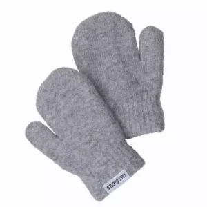 Face the Cold Minn angora mittens – Grey Marl