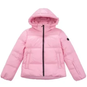 Woolland Oppdal Skijacket Girl – Pink