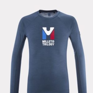 Millet Trilo Wool LS M – Dark Denim