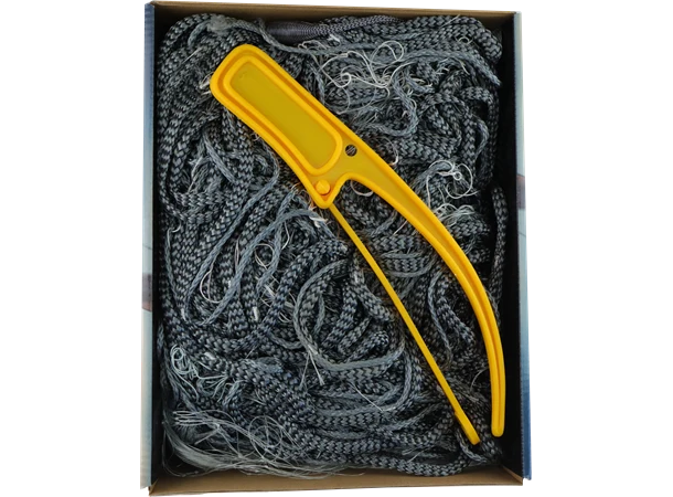 Lyrgarn flettet 63mm/1,5x4 27mx35msk. Grå - Image 4