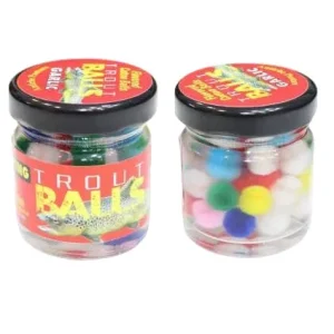Trout Balls 1cm | Sugerballs Garlic taste