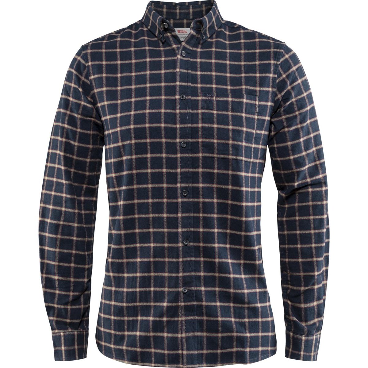 Fjällräven Ôvik Flanell Skjorte Herre Marine