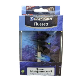 Sølvkroken | Fluesett Laks / Sjøørret Elv II
