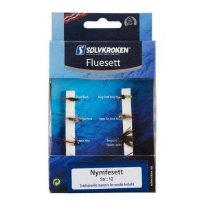 Sølvkroken | Nymfesett Krok 12 A10